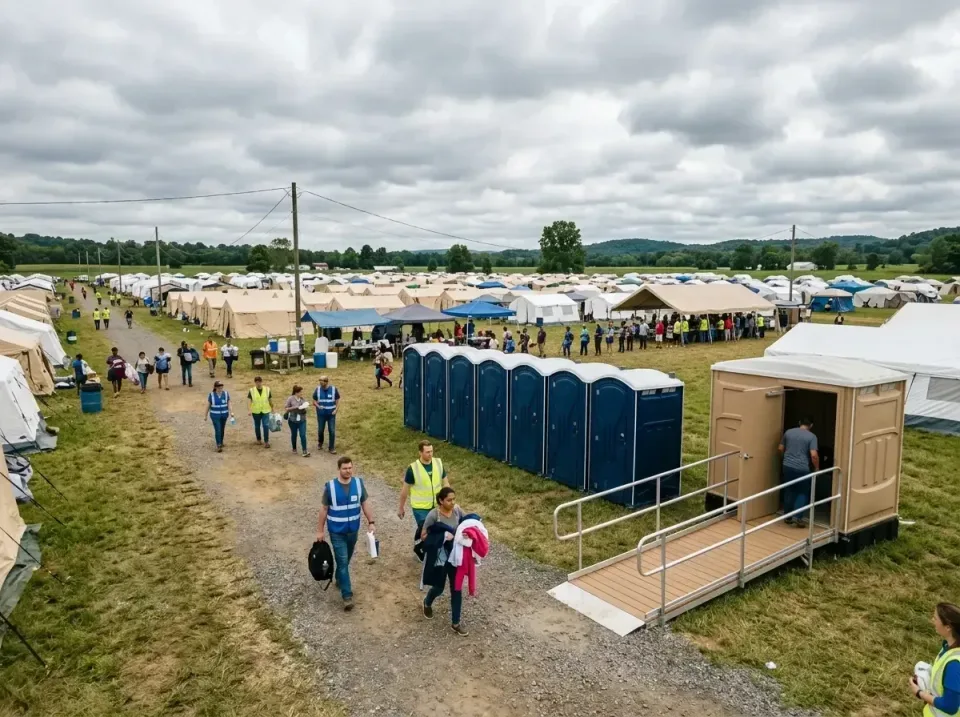disaster-relief-camp-restrooms-010 — frequently asked questions, Dumpster & Portable Bathrooms Rental in Converse, TX